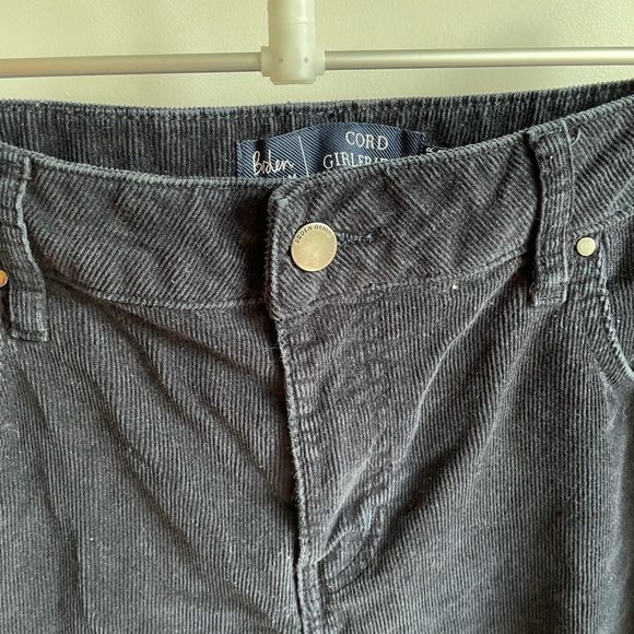 Boden Denim Corduroy Cord Girlfriend Navy Pants - Picture 3 of 15